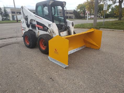 10 foot skid steer snow bucket|skid steer snow bucket attachment.